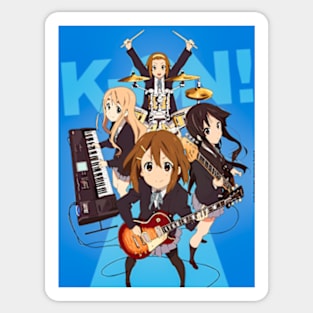 Kawaii Band Sticker